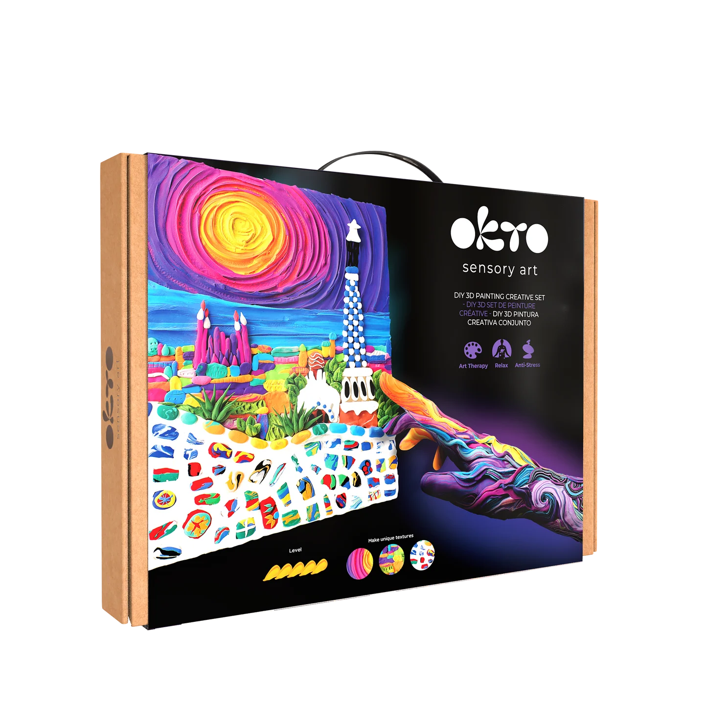 Okto Sensory Art 3D Creative Set - Barcelona Park Guell