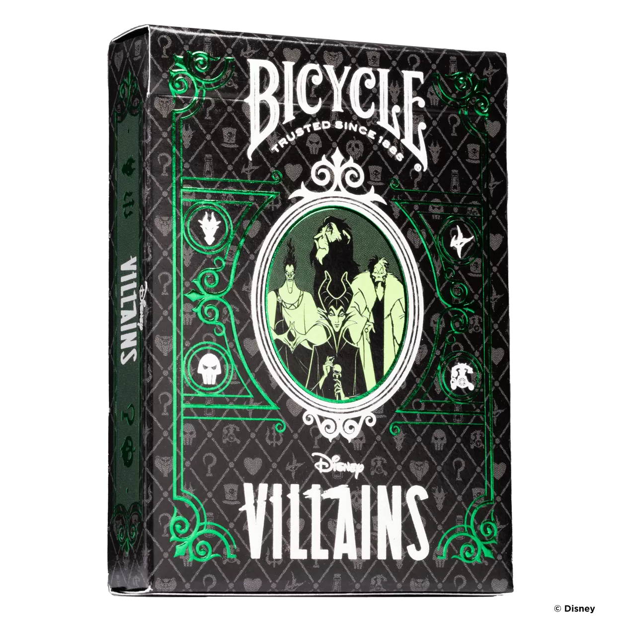 Bicycle: Disney Villains Playing Cards (Green)