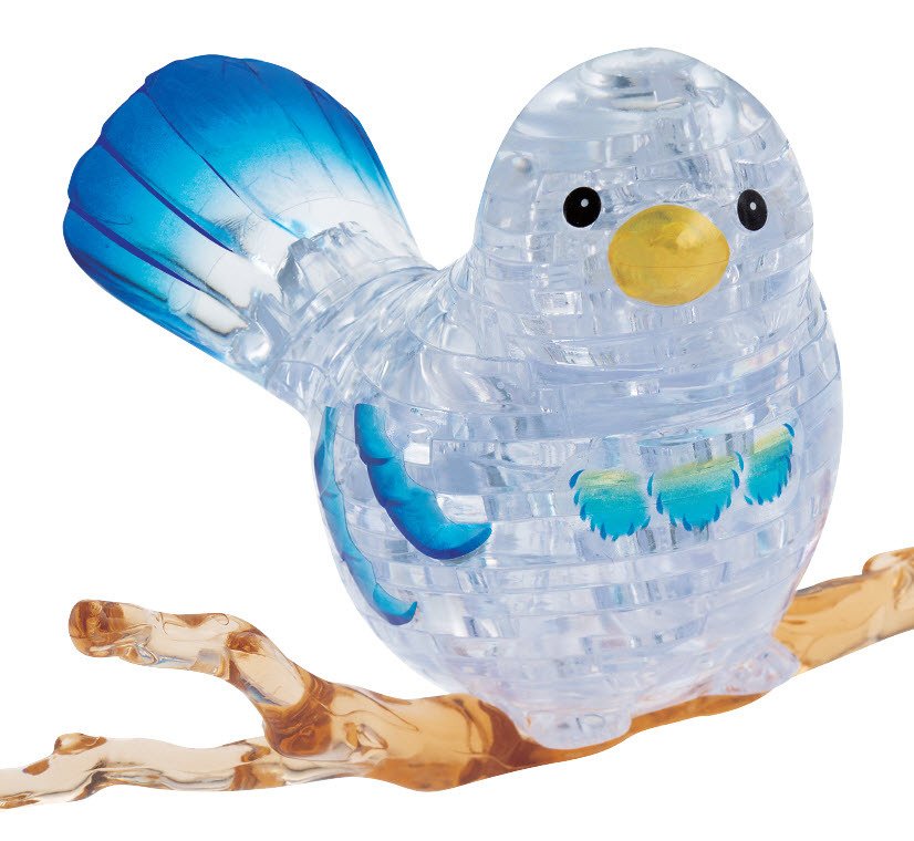 Crystal Puzzle: Bird (Clear)