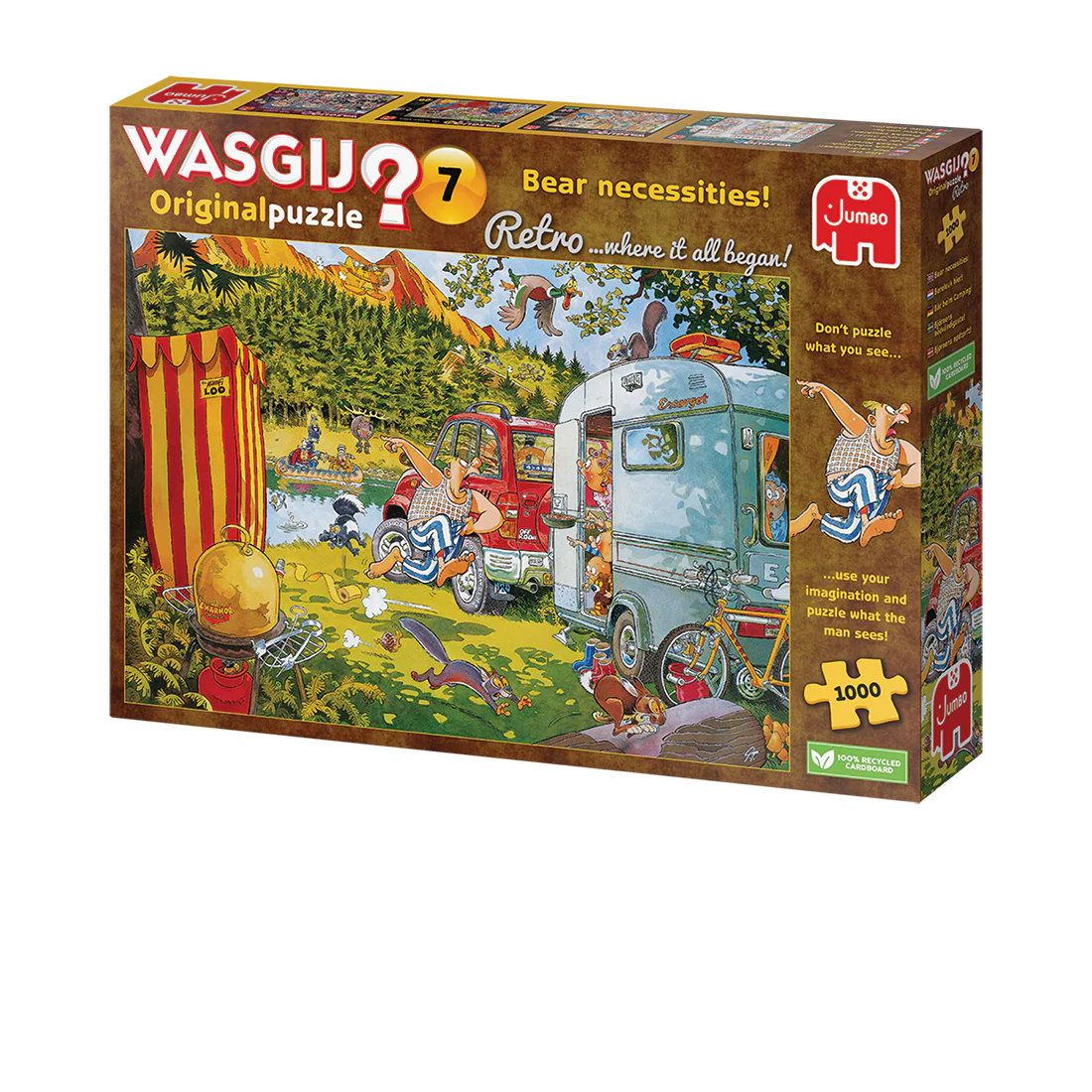 Wasgij? Original 7 Bear Necessities! 1000pc