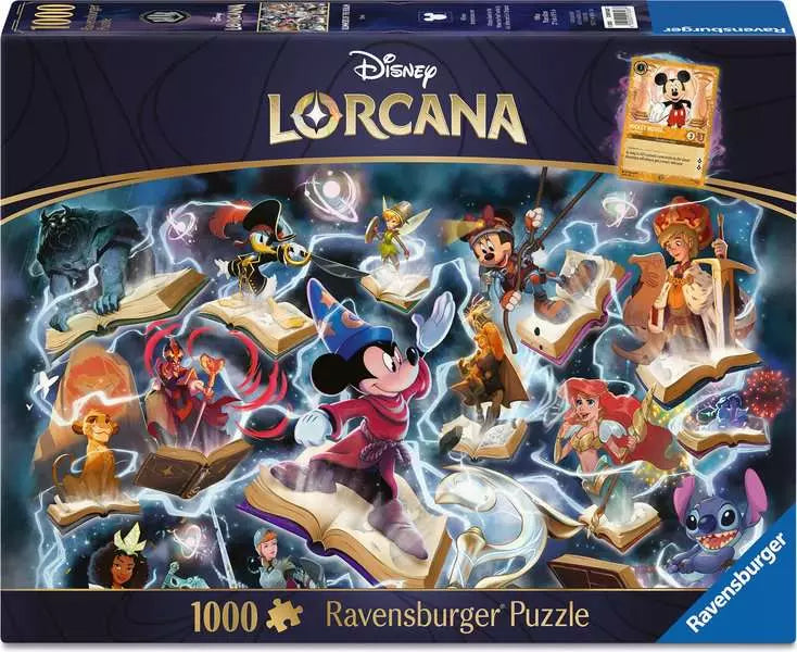 Ravensburger: Disney Lorcana Steel Puzzle 1000pc