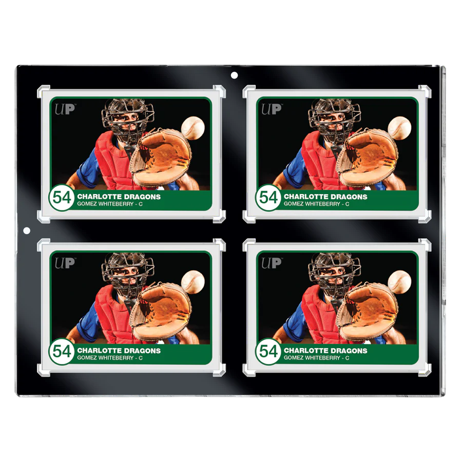 Ultra Pro: One Touch - 4-card Black Border 35pt Magnetic Closure