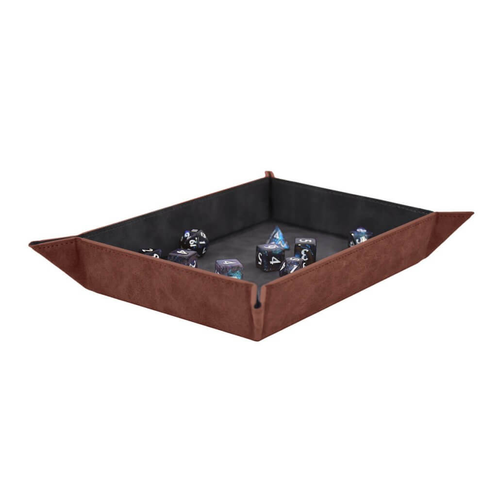 Ultra Pro: Foldable Dice Rolling Trays- Ruby Suede