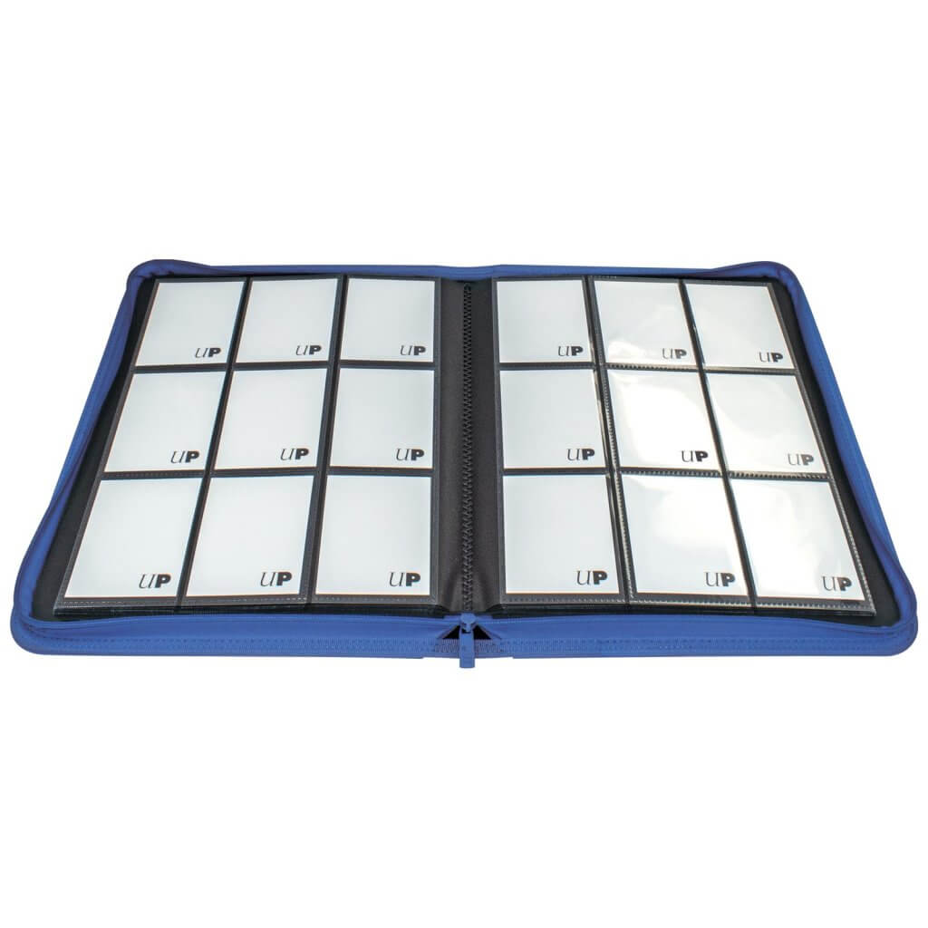 Ultra Pro: Vivid 9-Pocket Zippered PRO-Binder (Blue)
