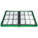 Ultra Pro: Vivid 9-Pocket Zippered PRO-Binder (Green)