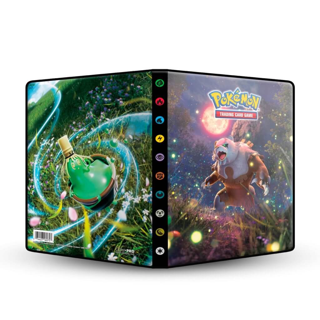 Pokemon: Scarlet & Violet 6 - Twilight Masquerade 4 Pocket Portfolio