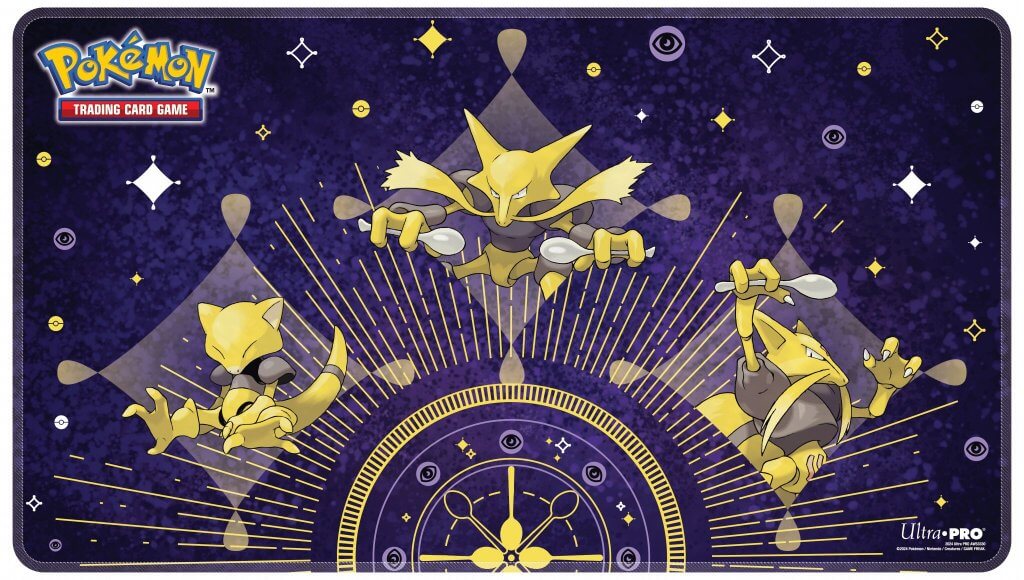 Pokemon: Stitched Playmat - Abra Evolutions