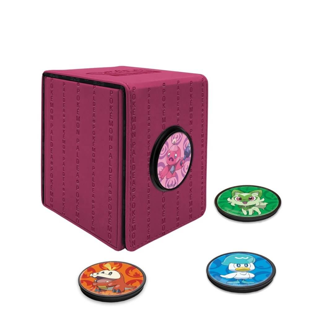 Pokemon: Alcove 4- Click Deck Box Paldea