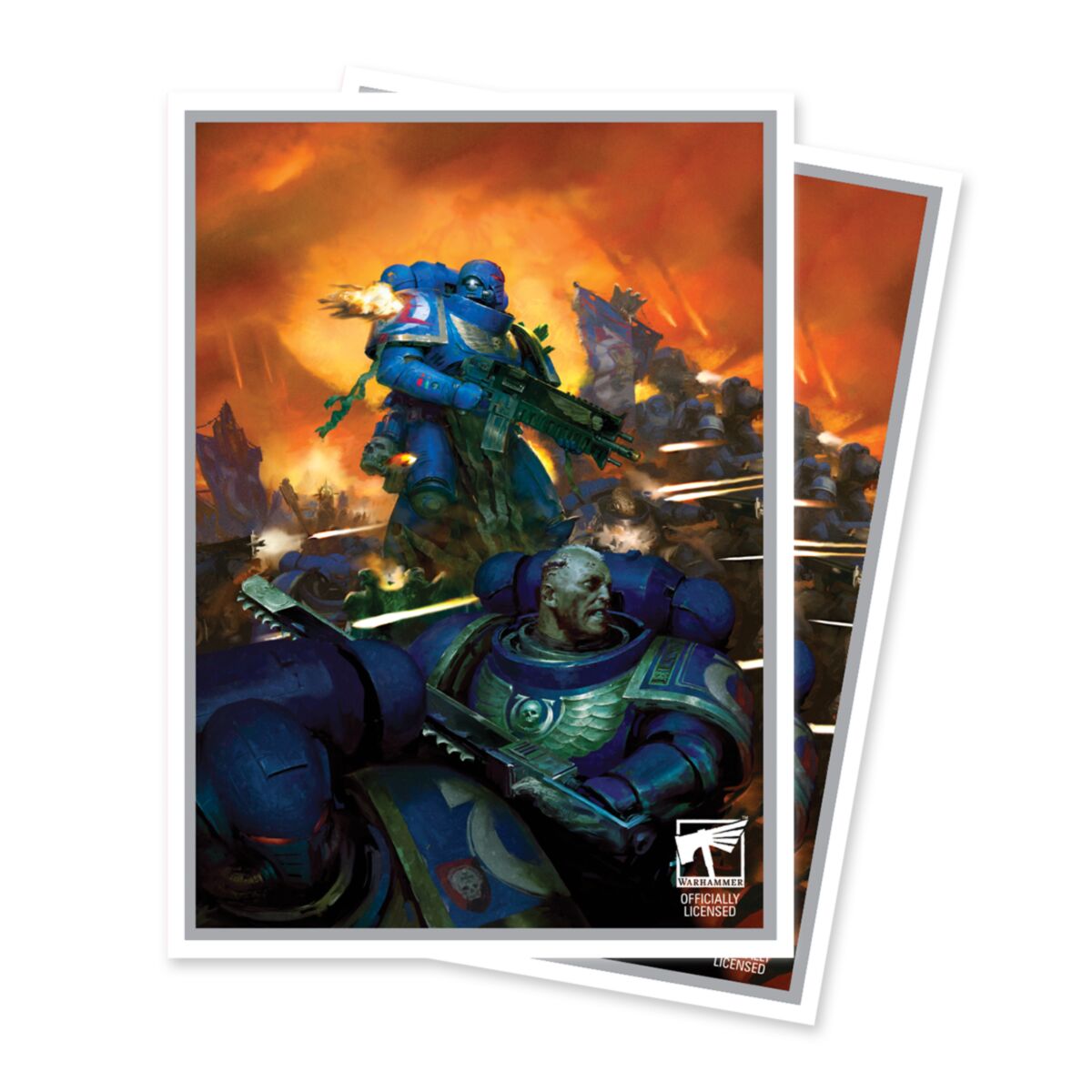Ultra Pro: Apex Deck Protector Sleeves - Warhammer 40000 - Space Marines