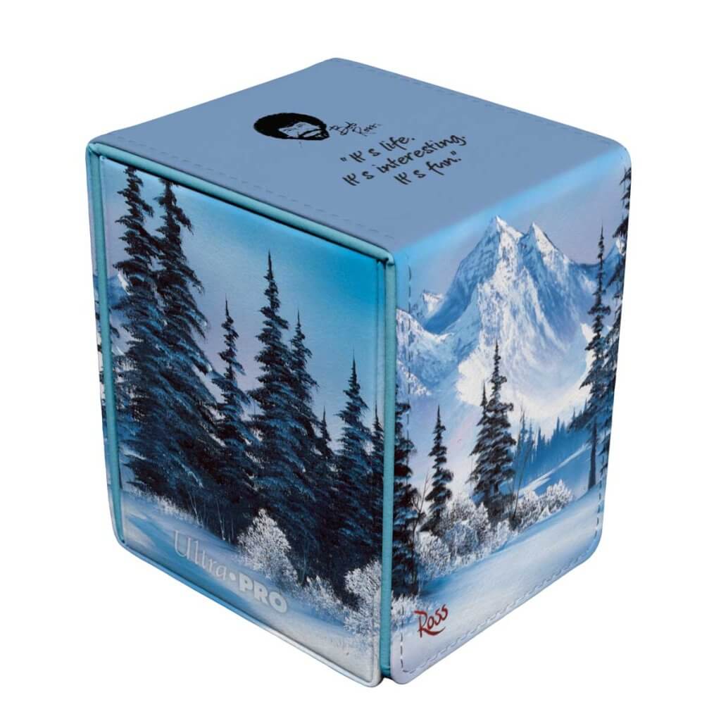 Ultra Pro: Alcove Flip Box Bob Ross Winter Paradise