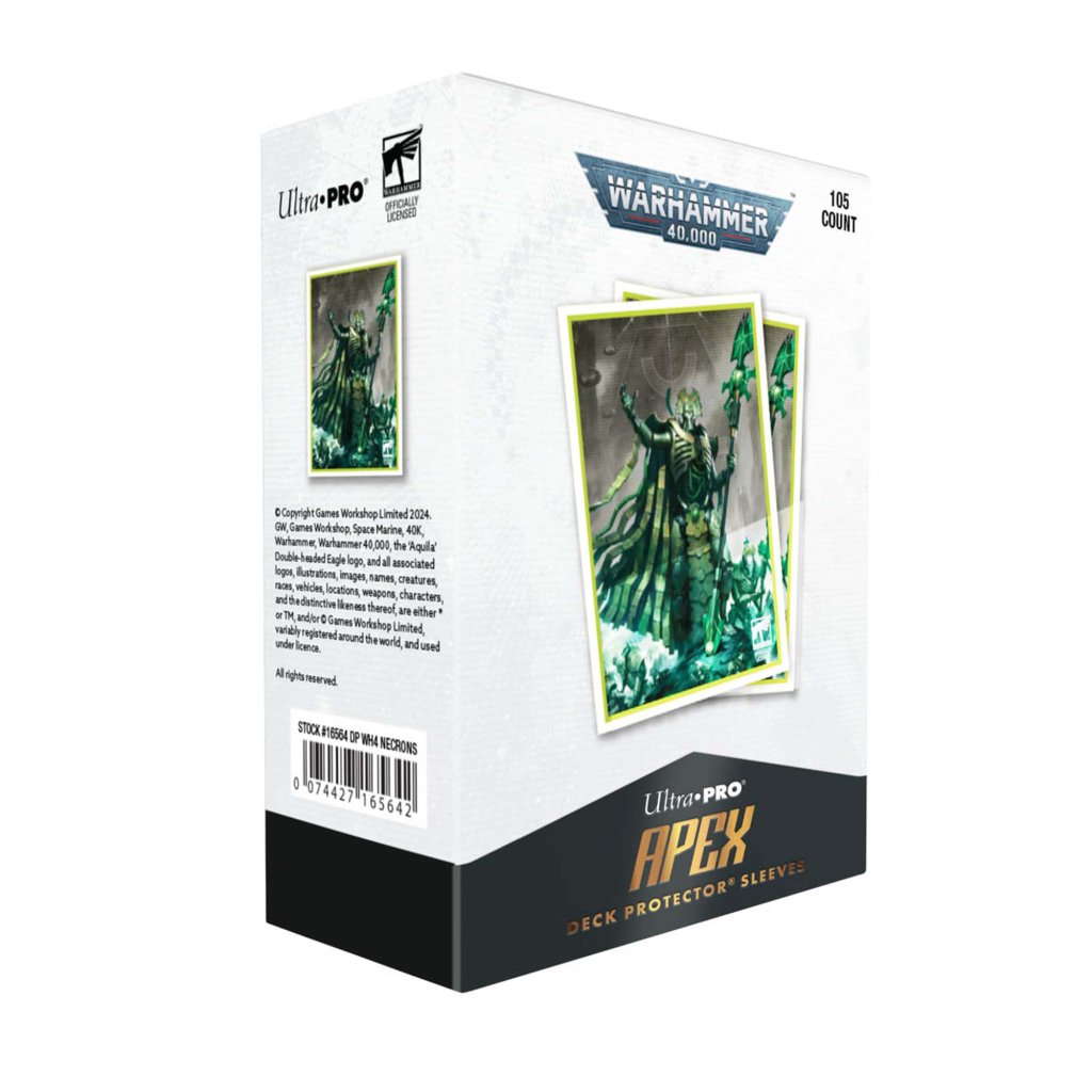 Ultra Pro: Apex Deck Protector Sleeves - Warhammer 40K - Necrons