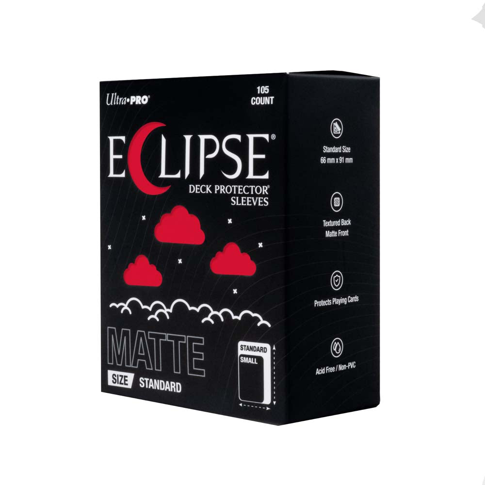 Ultra Pro: Eclipse Standard Deck Protector Matte 100 - Apple Red