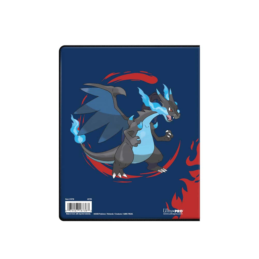 Pokemon: Ultra Pro 4PKT Portfolio - Mega Charizard X & Mega Charizard Y