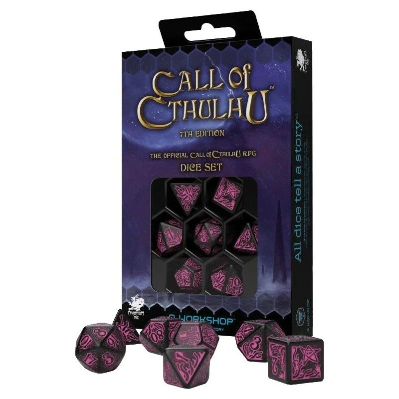 Q Workshop: Call Of Cthulhu - Black and Magenta