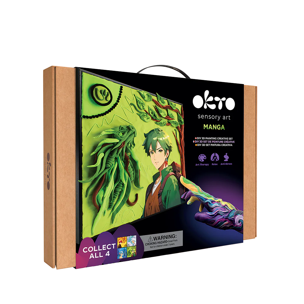 Okto 3D Painting Manga 30x40cm - Earth