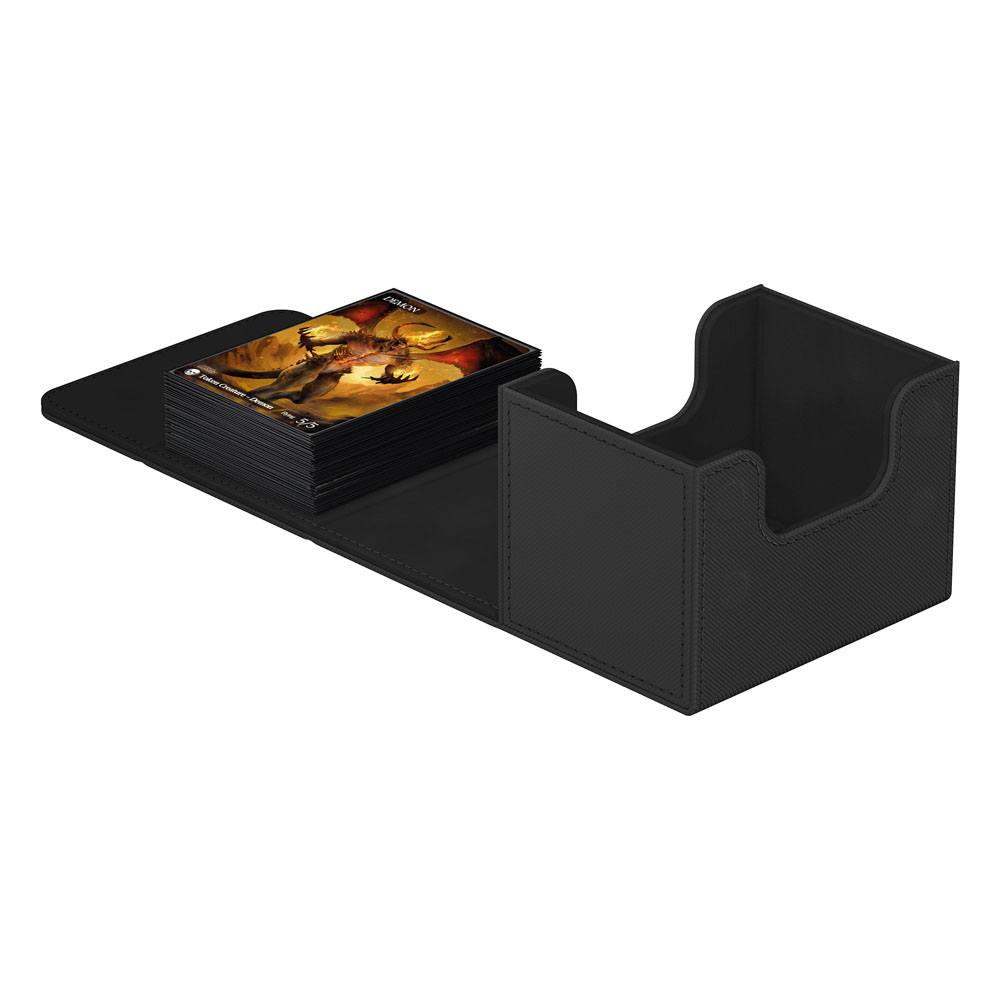 Ultimate Guard: Deck Box – XenoSkin Monocolor Sidewinder 100+ – Black