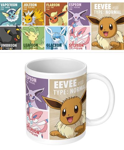 Pokemon: Eevee Evolutions Ceramic Mug