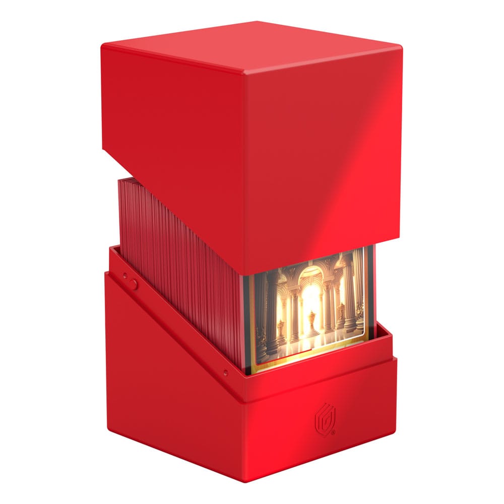 Ultimate Guard: Boulder 100+ Solid Red