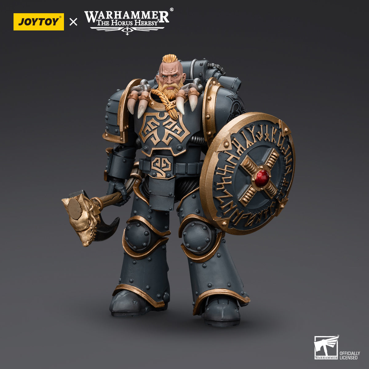 Joy Toy: Warhammer - 1/18 Scale Space Wolves - Grey Slayer Pack - Grey Slayer 1