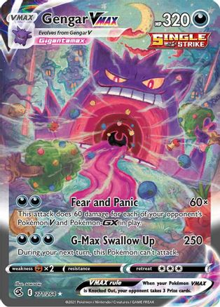 Gengar VMAX (271/264) [Sword & Shield: Fusion Strike] – General Games
