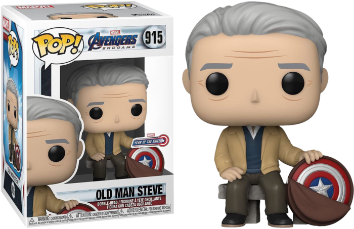 Funko: Avengers Endgame - Old Man Steve 915 Pop!
