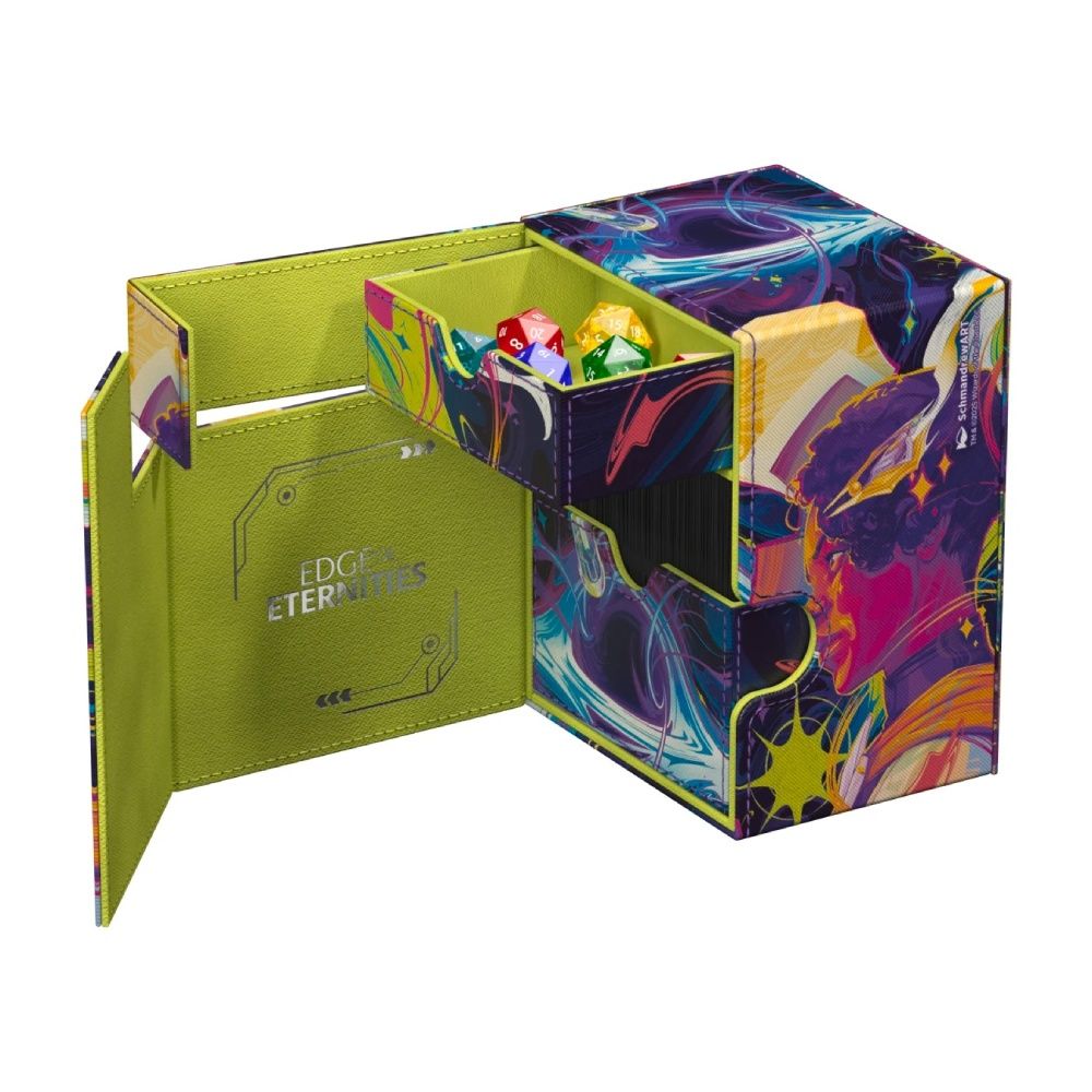 Ultimate Guard: XenoSkin Flip´n´Tray Deck Box 133+ - Haliya & Tezzeret