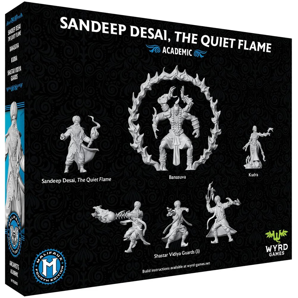 Malifaux: Arcanists - Sandeep Desai - The Quiet Flame