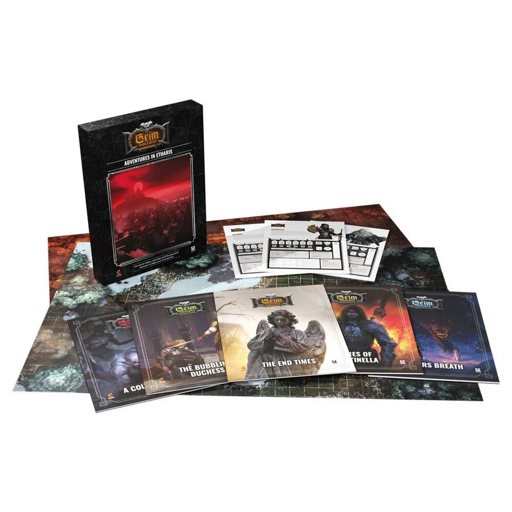 Grim Hollow: 2nd Edition - Adventures in Etharis Boxed Set