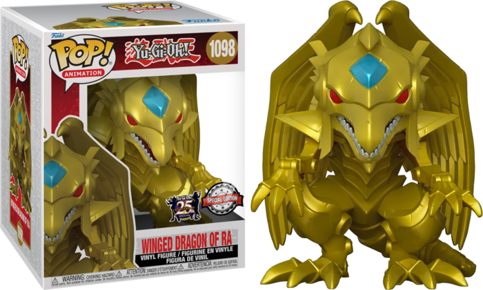 Funko: Yu-Gi-Oh! - Winged Dragon of Ra 1098 Pop!
