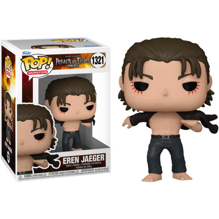 Funko: Attack on Titan - Eren Jeager 1321 Pop!