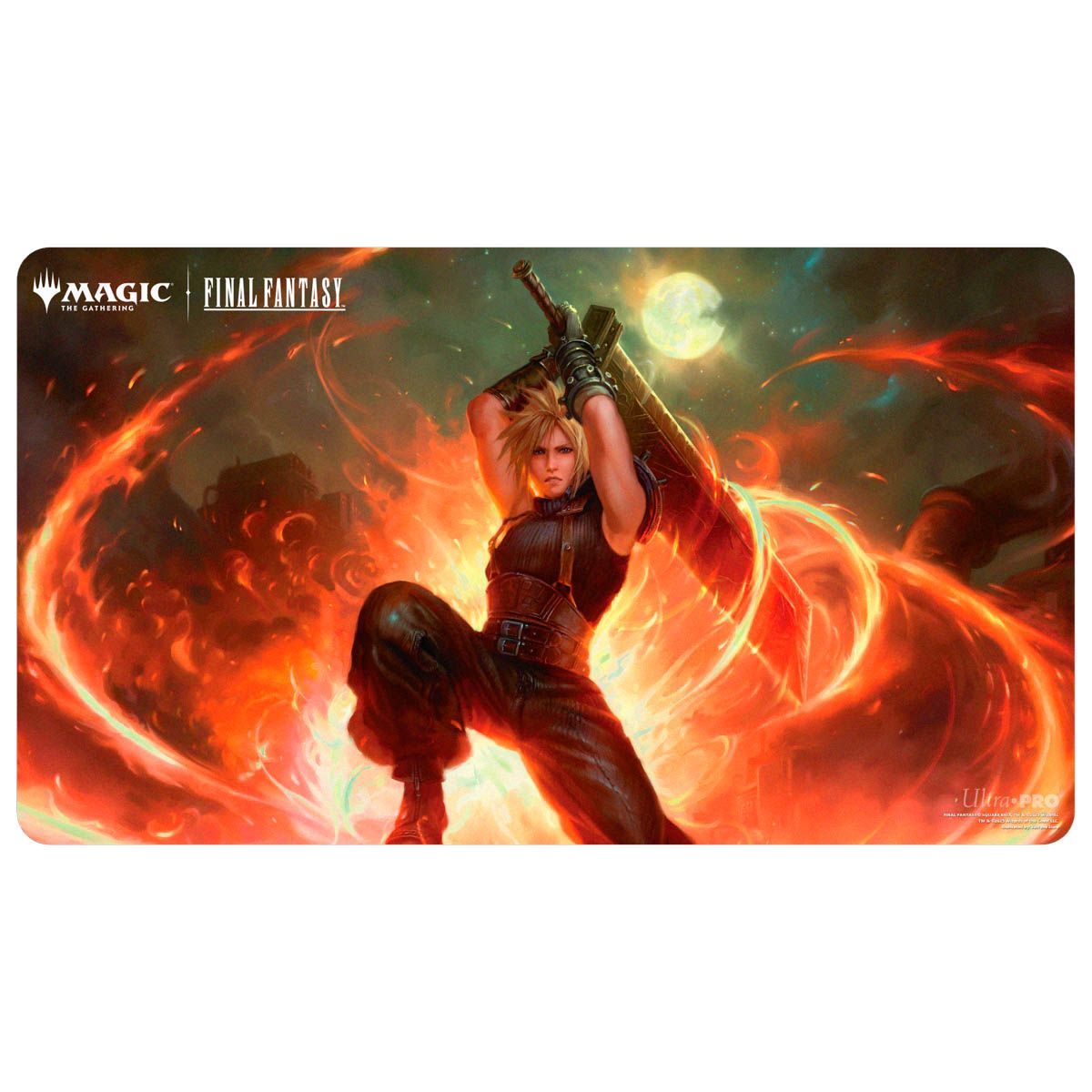 Ultra Pro: Final Fantasy Commander (A) Playmat (FIC) - Cloud, Ex-SOLDIER