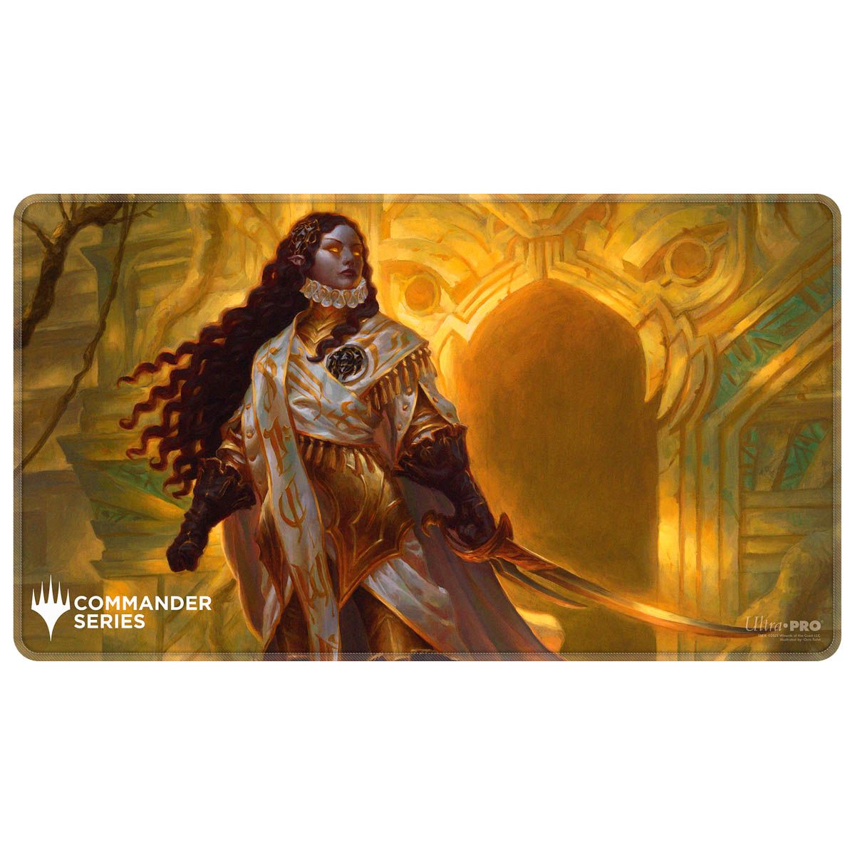 Ultra Pro: Elenda the Dusk Rose Playmat Stitched Edge