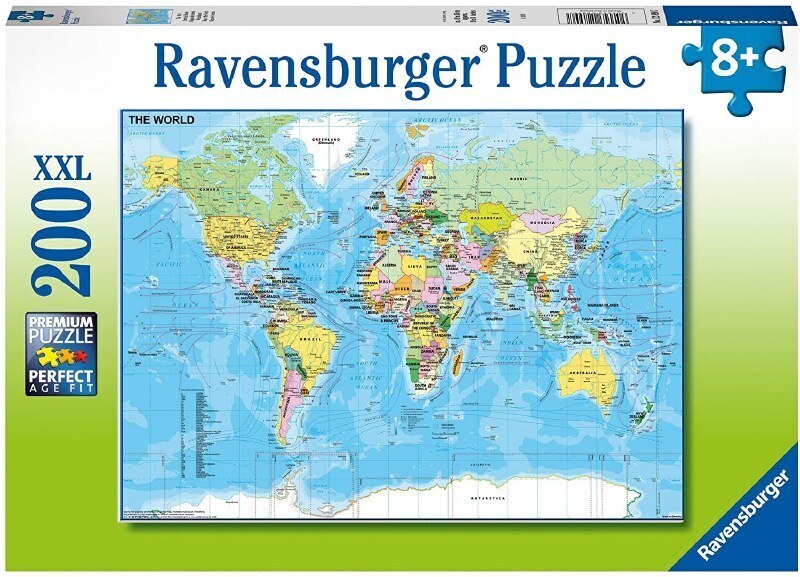 Ravensburger: Map of the World 200pc