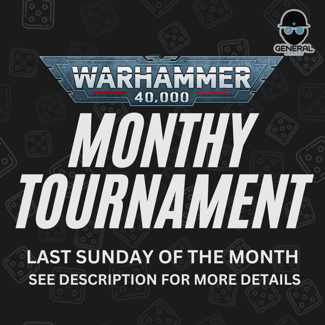 Warhammer 40k - Tournament Ticket (29/03/2026) - Frankston