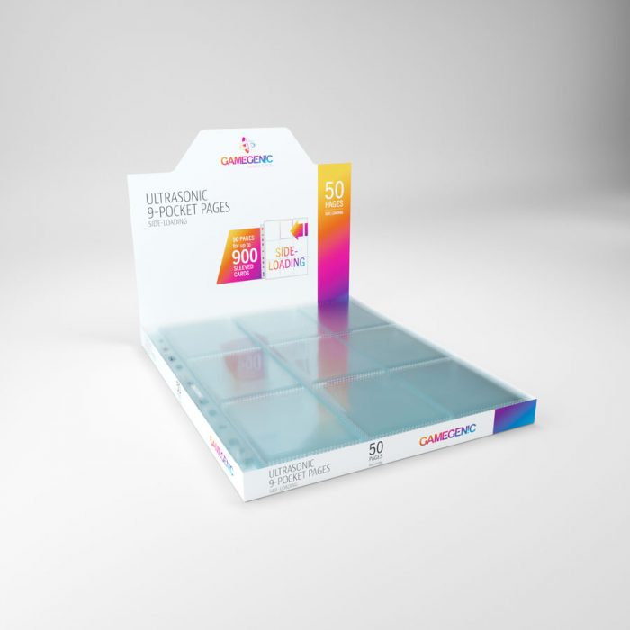 Gamegenic: Ultrasonic 9 Pocket Pages Sideloading Display