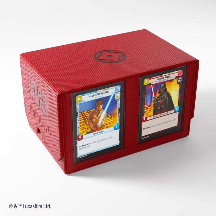 Gamegenic: Star Wars Unlimited Double Deck Pod - Red