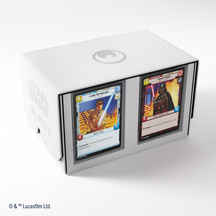 Gamegenic: Star Wars Unlimited Double Deck Pod - White/Black