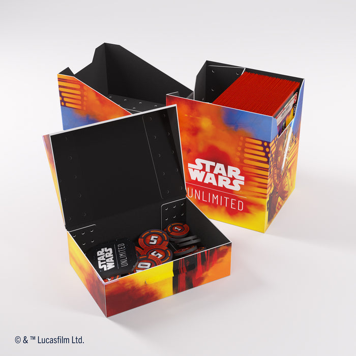 Gamegenic: Star Wars Unlimited Soft Crate - Luke/Vader