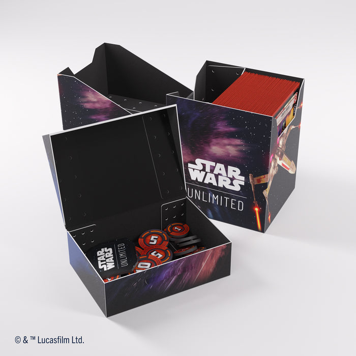 Gamegenic: Star Wars Unlimited Soft Crate - X-Wing/TIE Fighter