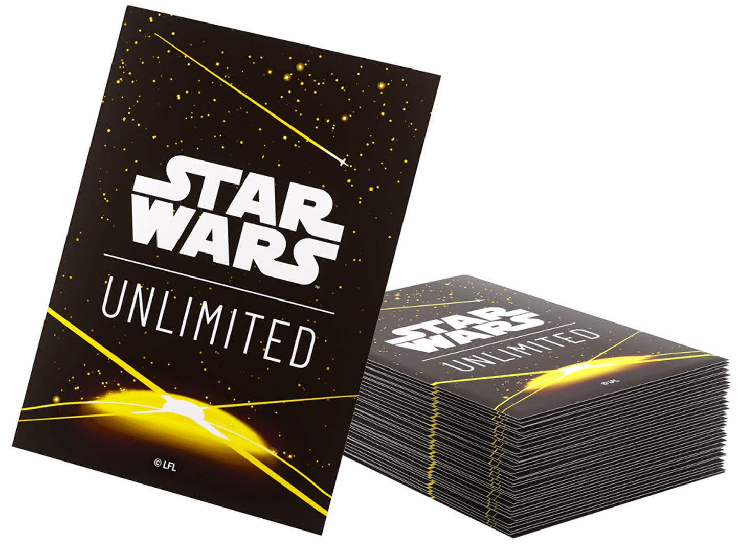 Gamegenic: Star Wars Unlimited Art Sleeves - Card Back Yellow