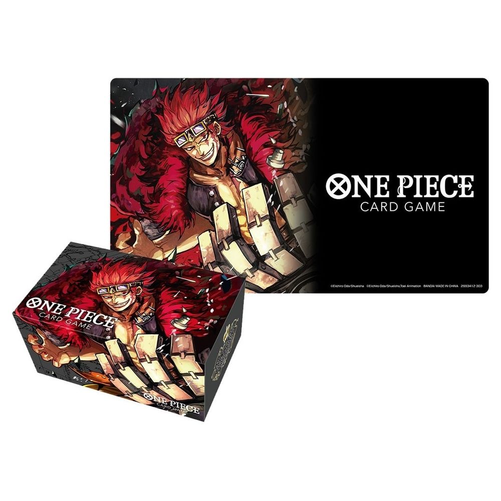 One Piece Card Game: Playmat and Storage Box Set - Eustass Captain Kid