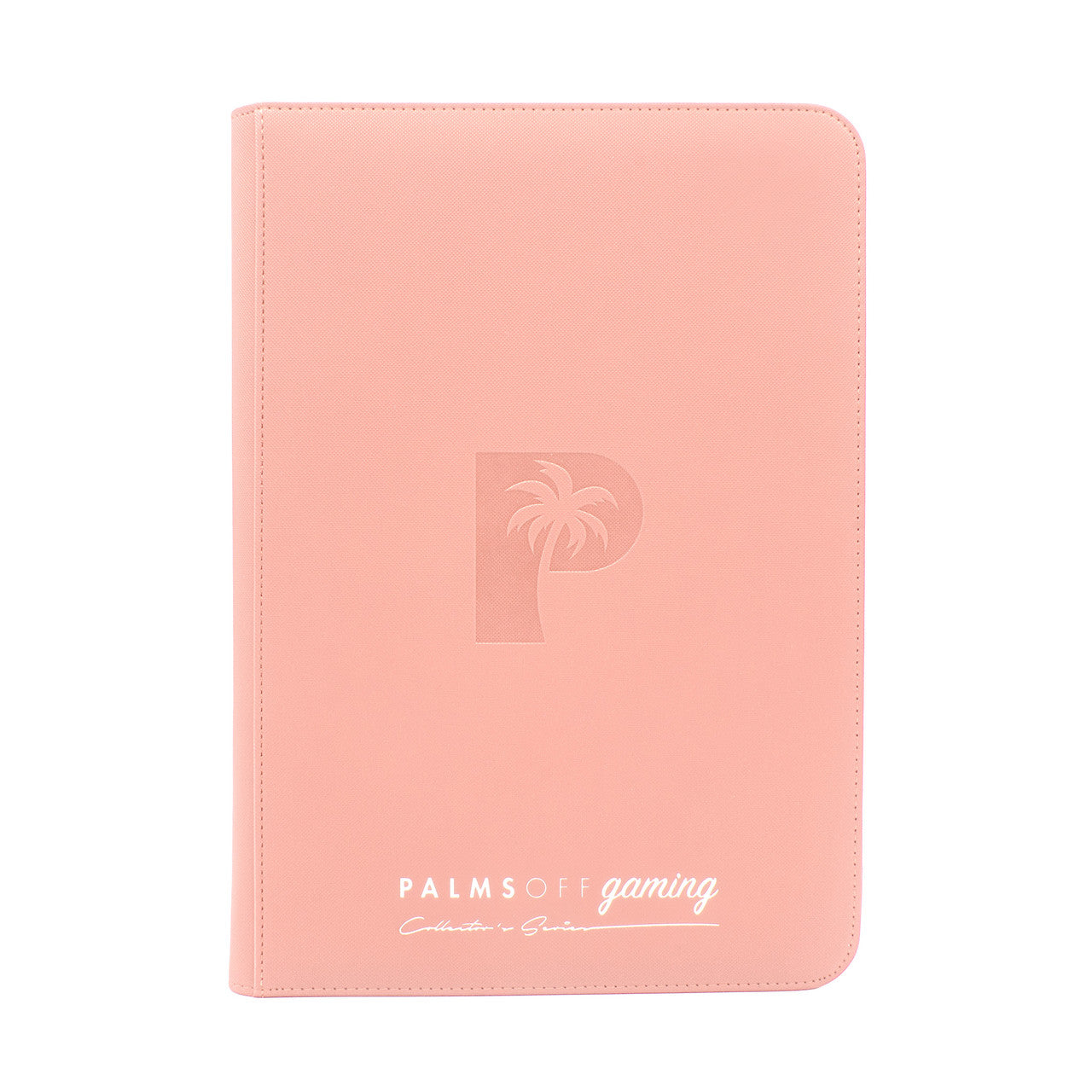 Palms Off: Collector's Series Top Loader Zip Binder Clear - Pink