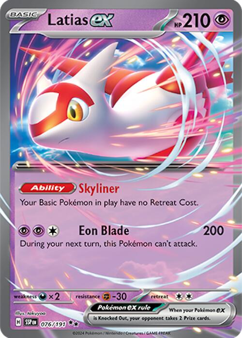 Latias ex (076/191) [Scarlet Violet: Surging Sparks] – General Games