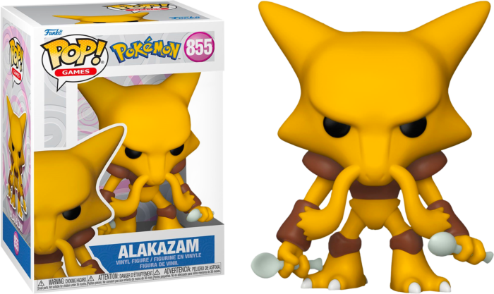 Funko: Pokemon - Alakazam 855 Pop!