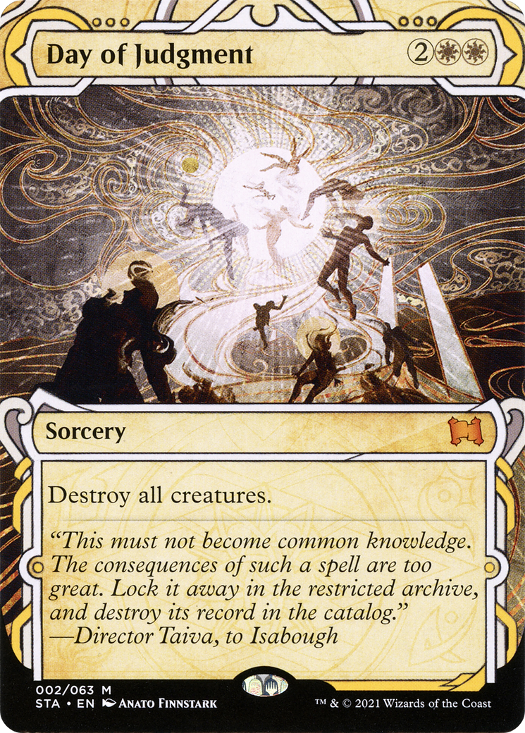 Day of Judgment (STA-002) - Strixhaven Mystical Archive: (Showcase) (Borderless)
