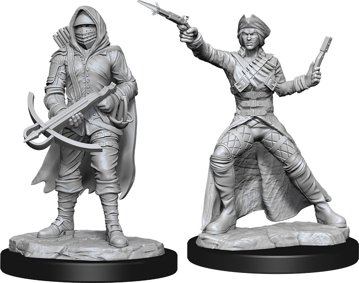Nolzur's Marvelous Miniatures: Bounty Hunter & Outlaw