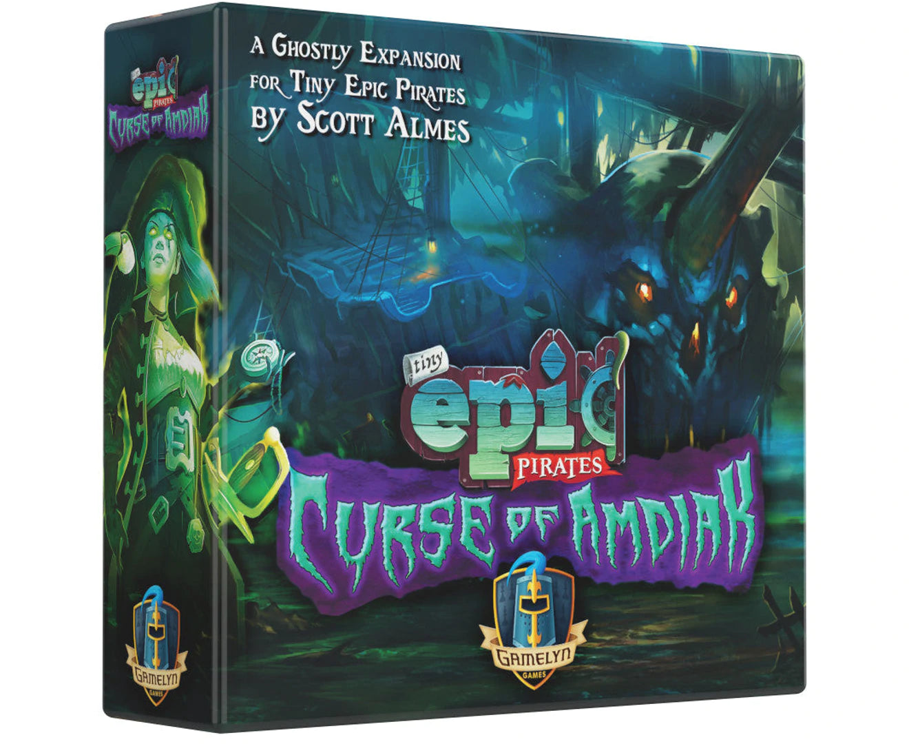 Tiny Epic Pirates the Curse of Amdiak Expansion