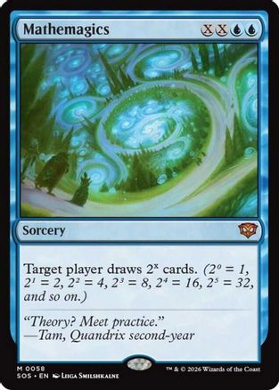 Mathemagics (SOS-058) - Secrets of Strixhaven