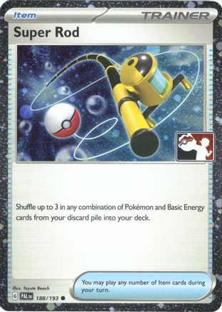 Super Rod (Cosmos Holo) 188/193 - Holofoil Prize Pack Series Cards - Common
