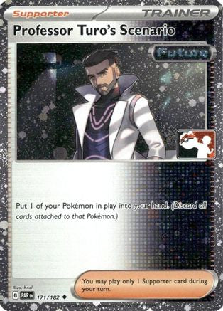 Professor Turo's Scenario (Cosmos Holo) 171/182 - Holofoil Prize Pack Series Cards - Uncommon